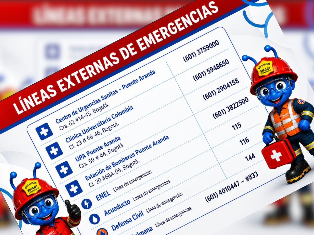 Líneas externas de emergencias